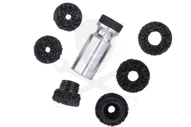 Kerékagy tisztító készlet - tőcsavar tövében - 1/2" - 7 db-os készlet