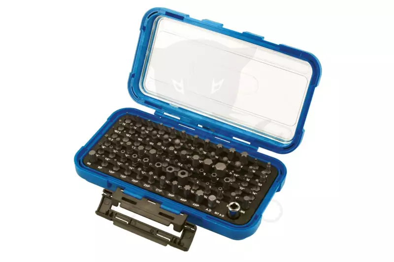 Bit készlet 77 db-os 1/4" - Laser