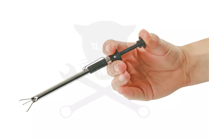 Csavarfelszedő 3 karmos csipesz 165 mm - Laser