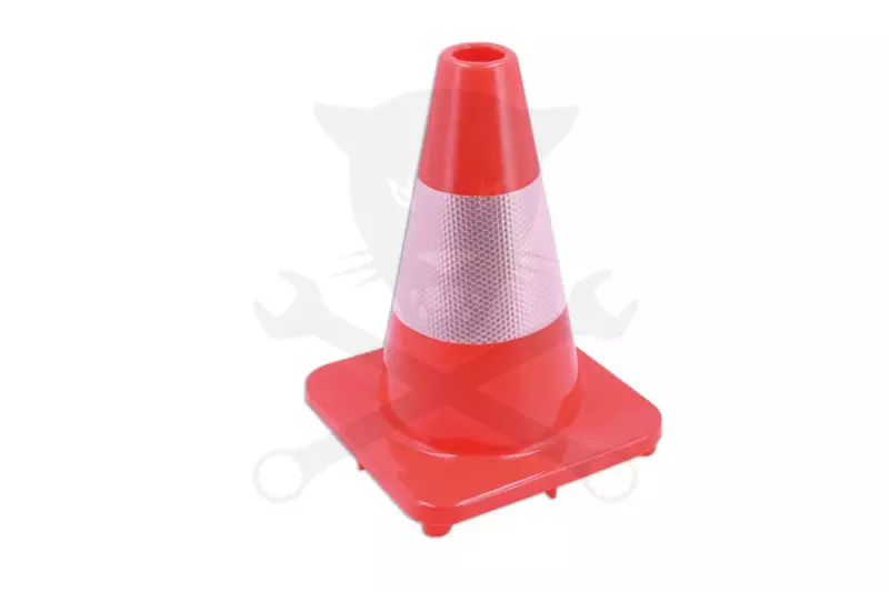 Forgalomterelő kúp  30 cm - PVC - Laser