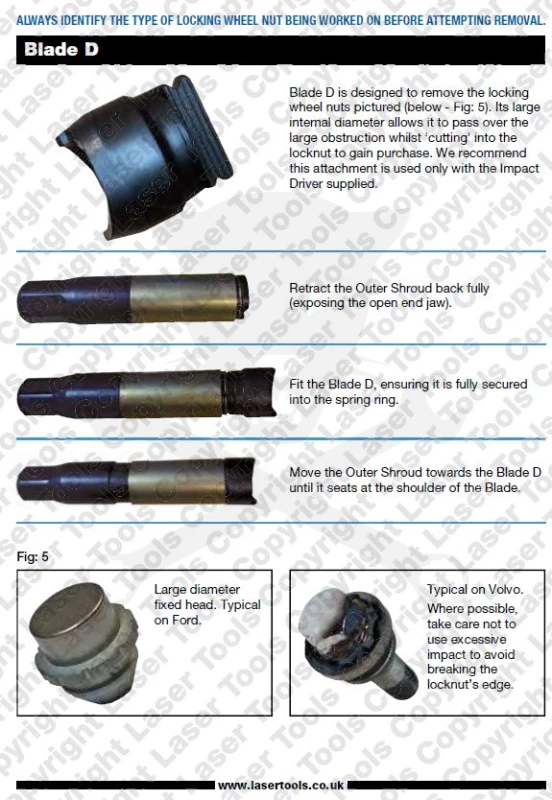 Kerékőr leszedő készlet Univerzális 17 db-os - PROFI - Made in the UK