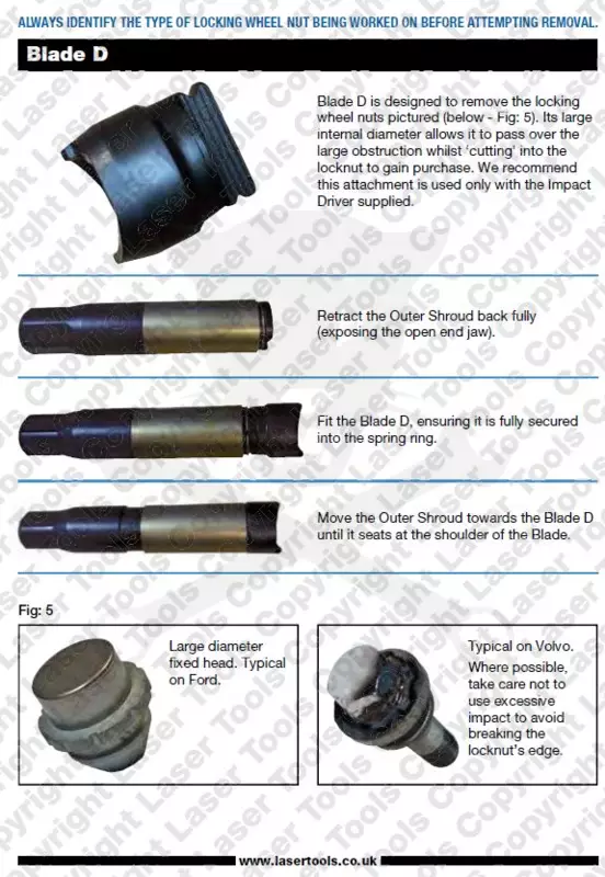 Kerékőr leszedő készlet Univerzális 17 db-os - PROFI - Made in the UK