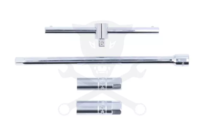 Gyújtógyertya szerelő T-fogantyús 3/8"-os készlet 4db-os - Laser