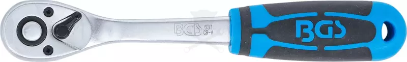 Crowa racsnis kulcs 3/8" 72 fogú hajlított BGS