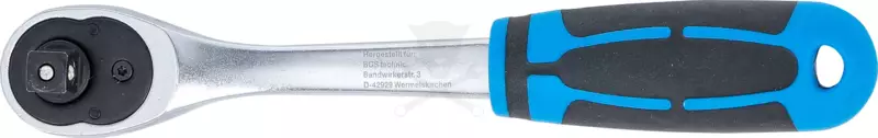 Crowa racsnis kulcs 3/8" 72 fogú hajlított BGS