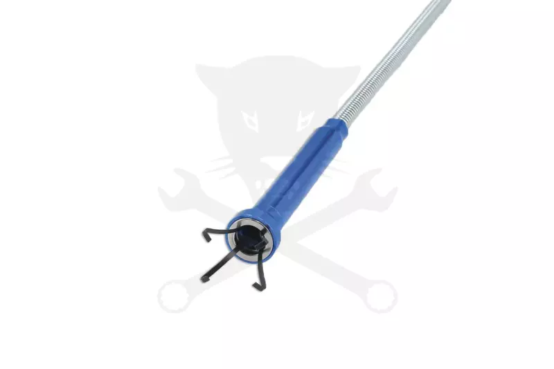 Mágneses felszedő flexibilis, 4 karmos - LED lámpával, 610 mm - Laser