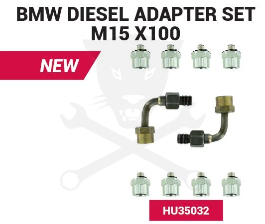 Nyomásteszter PressureDiag-hoz Adapter: BMW diesel adapter klt M15x100
