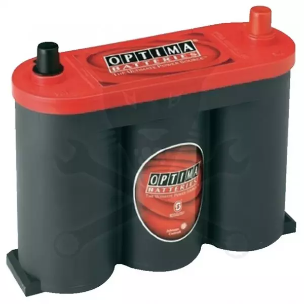 Akku OPTIMA RED TOP 6V 50Ah 815A Közép pólus 255x90x185 mm