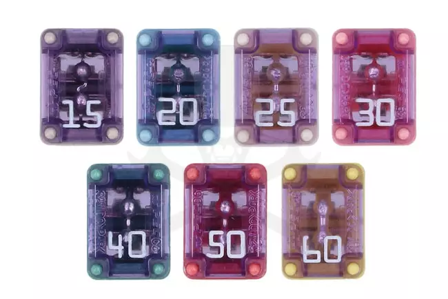 Biztosíték készlet MCASE  - Blokkbiztosíték7 db-os - Connect