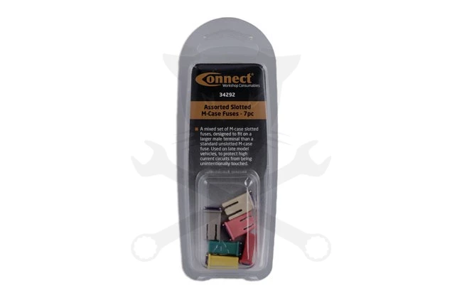 Biztosíték készlet MCASE - Blokkbiztosíték7 db-os - Connect