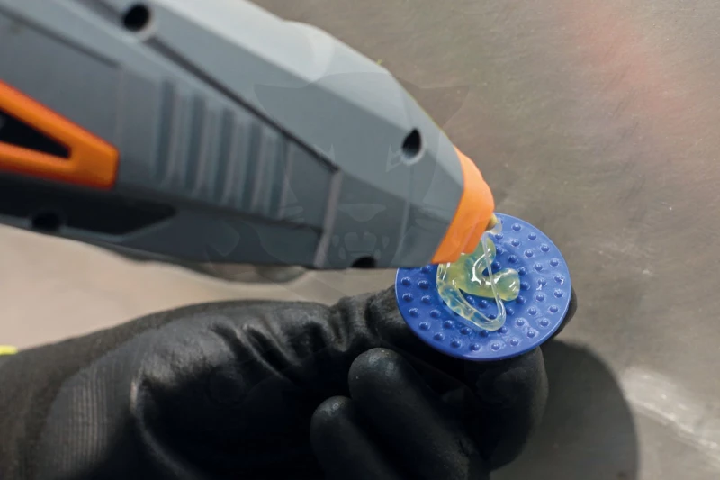 Ragasztópisztoly, akkus 18 V Li-Ion - 220°C - Connect