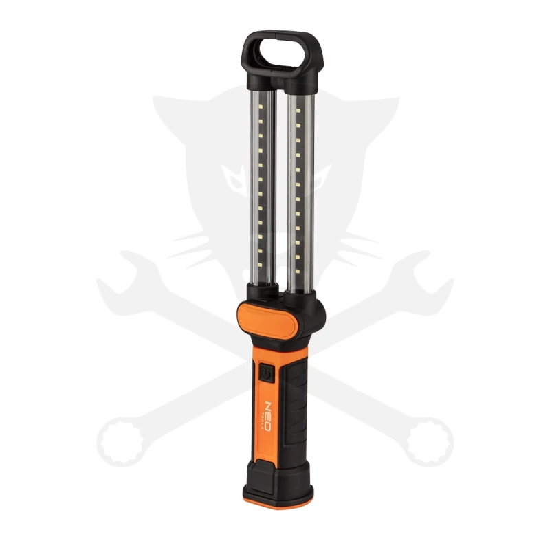 Szerelőlámpa LED COB ledes 6W akkus USB + mágnes - NEO