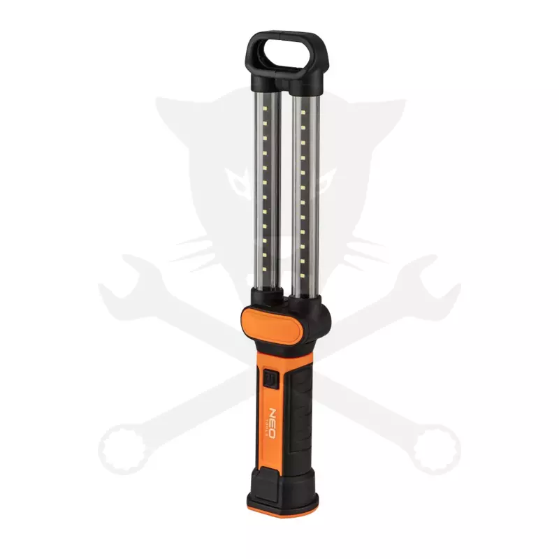 Szerelőlámpa LED COB ledes 6W akkus USB + mágnes - NEO