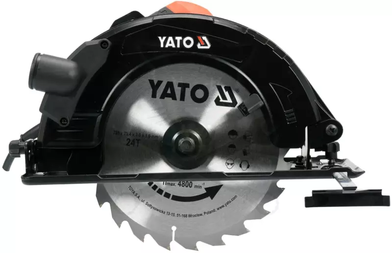 Körfűrész, kézi 2800W 235 mm - Yato