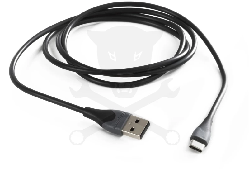 USB töltőkábel - C - fekete/szürke 2.0 - 1,2m - Energizer