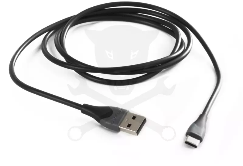 USB töltőkábel - C - fekete/szürke 2.0 - 1,2m - Energizer