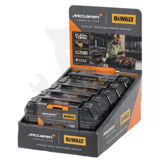 Bit készlet 28 db-os + 1/4" Impact bittartó McLaren - Dewalt
