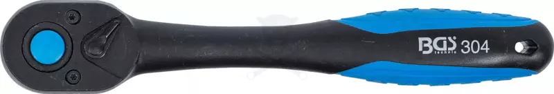 Crowa racsnis kulcs 1/2" 72 fogú, irányváltós, műanyag bevonattal - BGS