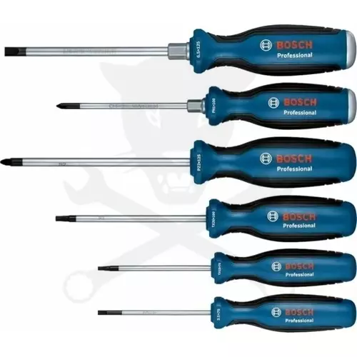 Csavarhúzó készlet üthető 6 db-os SL/PH/PZ/TX - Bosch