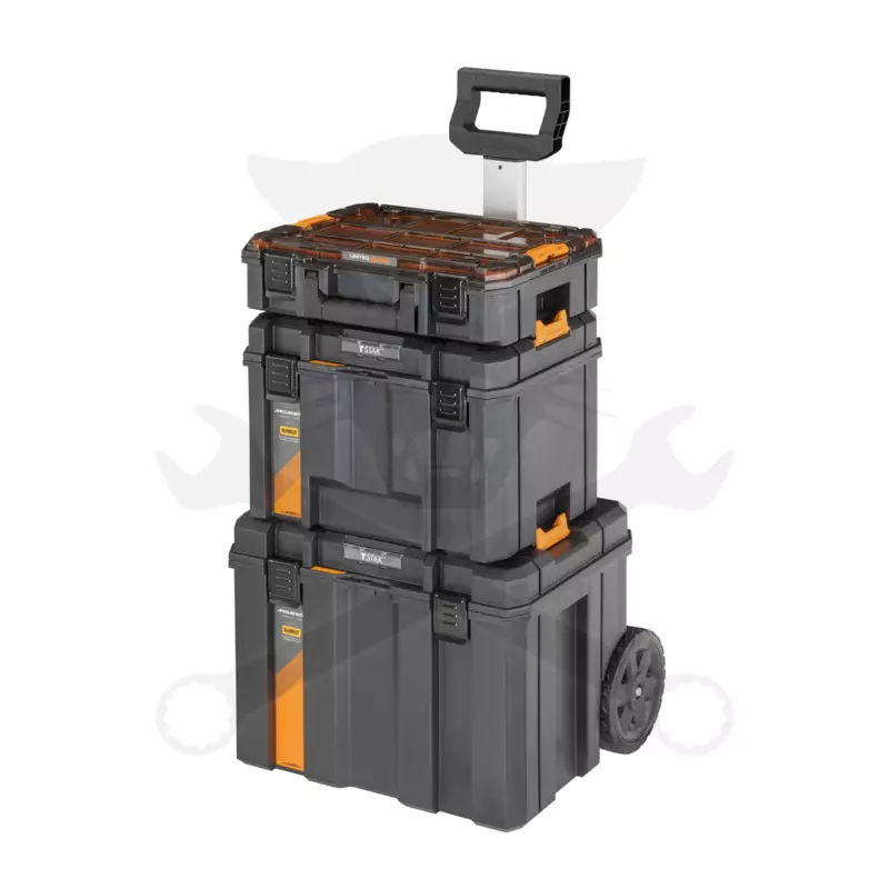 Szerszámos láda gurulós szett - TSTAK II - IP54 vízálló - DeWalt