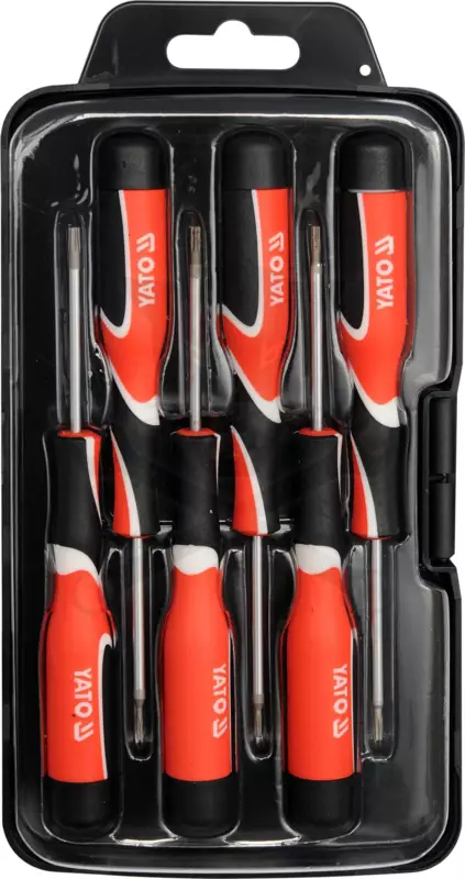 Csavarhúzó készlet, műszerész 6 db-os Torx T5 - T10 - Yato