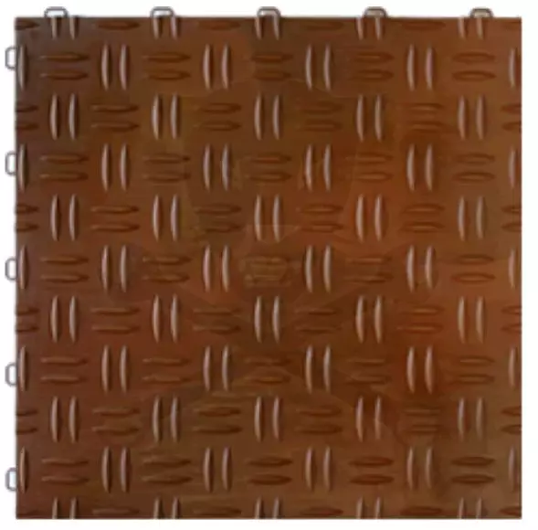 Műhelypadló - SwissDeck DiamondDeck 33,3x33,3cm Chocolate Brown