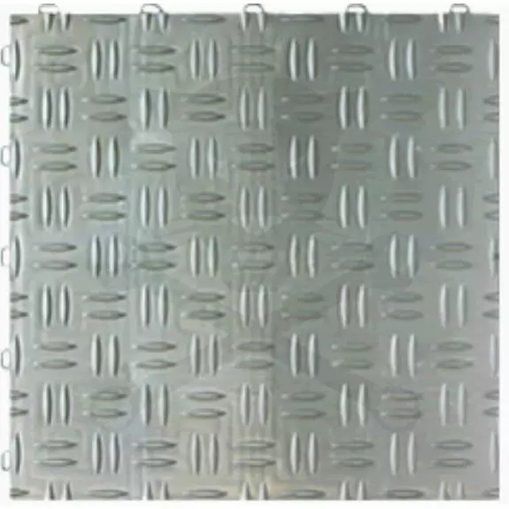 Műhelypadló - SwissDeck DiamondDeck 33,3x33,3cm Pearl Silver