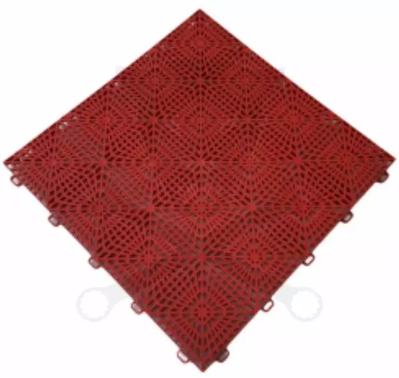 Műhelypadló - SwissDeck SportDeck 33,3x33,3cm Racing Red