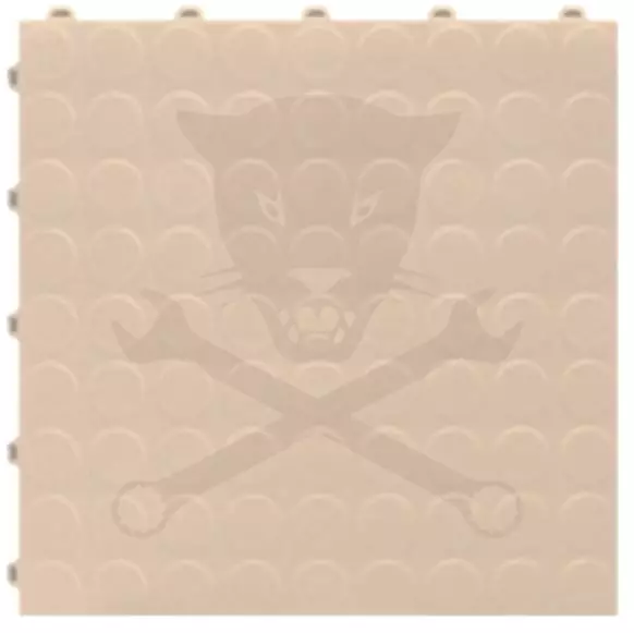 Műhelypadló - SwissDeck CoinDeck 33,3 x 33,3 cm - Ivory /Elefántcsont/