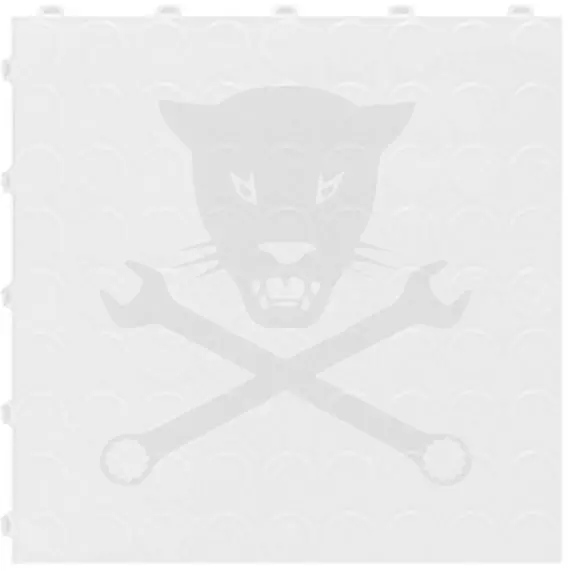 Műhelypadló - SwissDeck CoinDeck 33,3 x 33,3 cm - Arctic White