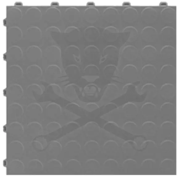 Műhelypadló - SwissDeck CoinDeck 33,3 x 33,3 cm - Peal Grey