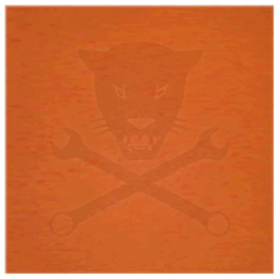 Műhelypadló - SwissDeck FloorDeck 33,3 x 33,3 cm - Tropical Orange