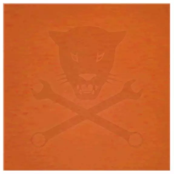 Műhelypadló - SwissDeck FloorDeck 33,3 x 33,3 cm - Tropical Orange