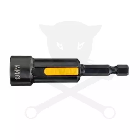 Csavarbehajtó hatlap csavarra, bit befogással 13 mm - Dewalt