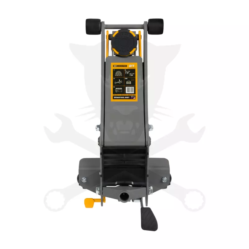 Emelő padló 2 t krokodil alacsony 75-500mm "BEÉPÍTETT TARTÓBAK" Winntec