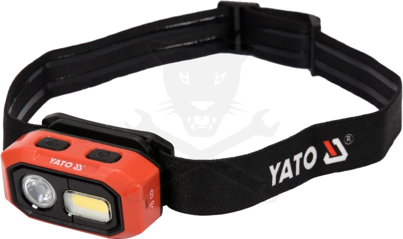 Szerelőlámpa - Fejlámpa LED 480 Lumen - akkus mozgásérzékelős YATO