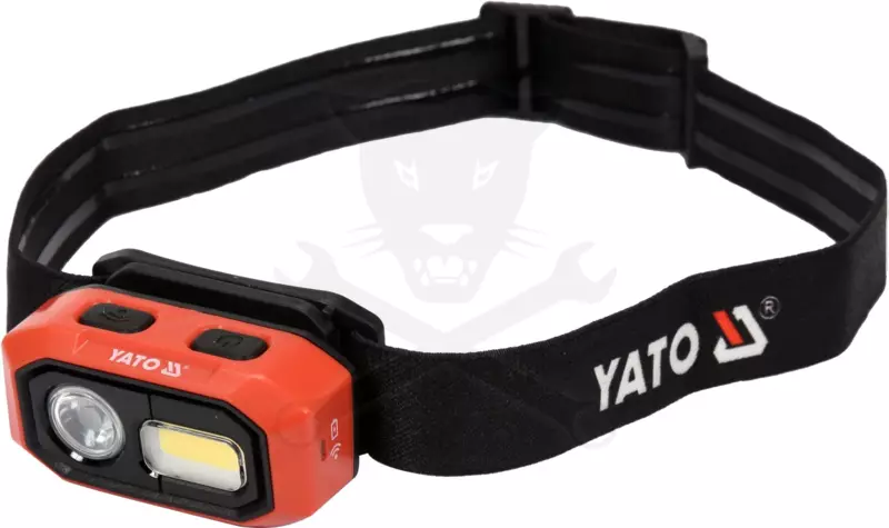 Szerelőlámpa - Fejlámpa LED 480 Lumen - akkus mozgásérzékelős YATO