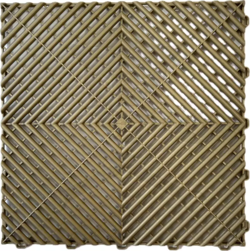 Műhelypadló - SwissDeck RibDeck Classic 33,3 x 33,3 cm - Gold Rush