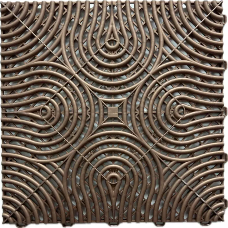 Műhelypadló - SwissDeck RibDeck Infinity 33,3x33,3cm Pearl Copper