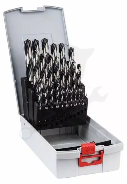 Csigafúró készlet HSS 25 db-os 1,0-13,0 mm - Bosch