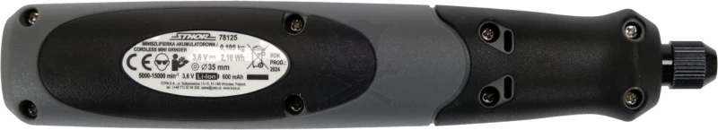Egyenescsiszoló, akkus  3,6V 0,6Ah, 5000-15000 ford/min - Sthor