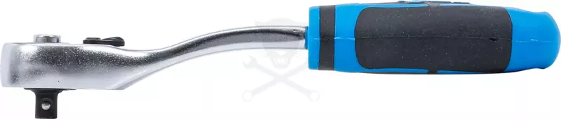 Crowa racsnis kulcs 1/4" 90 fogú, irányváltós - BGS