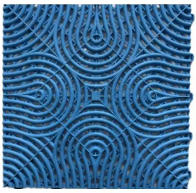 Műhelypadló - SwissDeck RibDeck Infinity 33,3x33,3cm Pearl Baby Blue