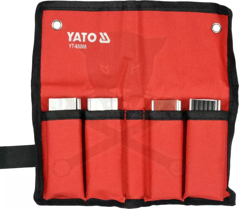 Satuhoz lágy-pofa 100 mm-es betét készlet 4 pár - mágneses kivitel -Yato