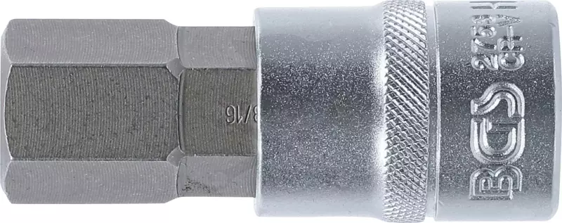 Rátűzőkulcs - crowa+bit 1/2" imbusz 13/16" x 70 mm - BGS