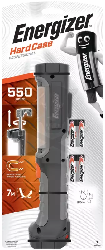 Elemlámpa Energizer HardCase Work + 4xAA