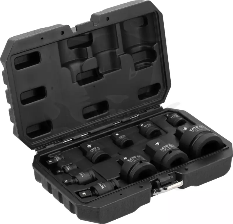 Adapter készlet 1/4"-3/8"-1/2"-3/4"-1"  11 db-os készlet- gépi - Yato