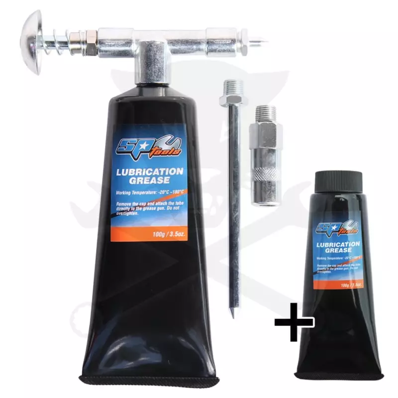 Zsírzópisztoly, mini, 100 g utántöltő tubussa - SP Toolsl