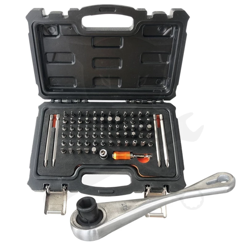 Csavarhúzó bit készlet 71 db-os - vegyes készlet - SP Tools