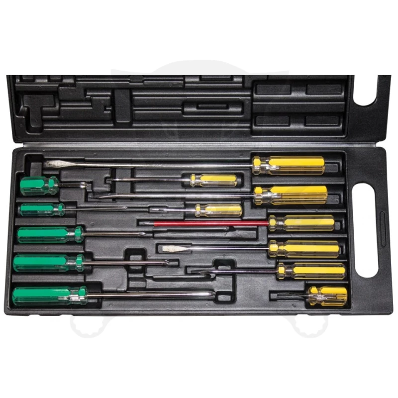 Csavarhúzó készlet - 13 részes PHILLIPS / LAPOS + koffer - SP Tools